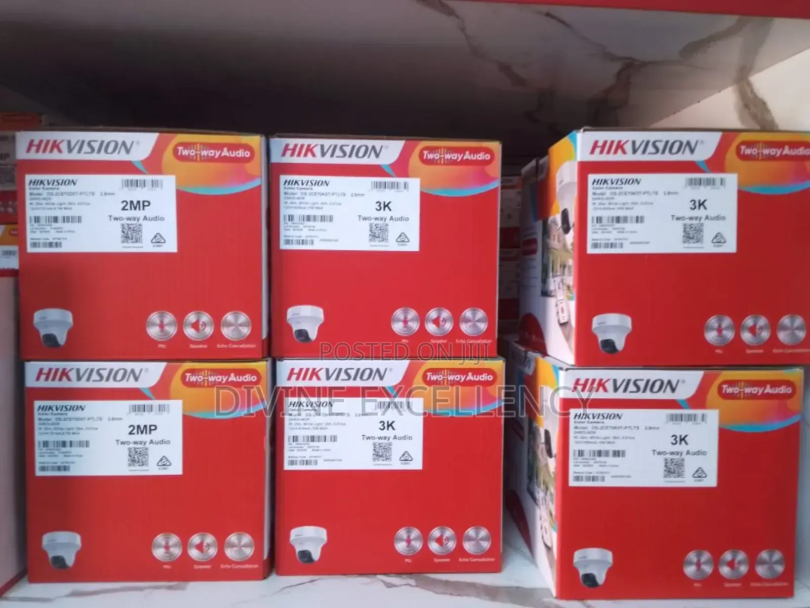 Hikvision Two - Way Audio Indoor CCTV Camera