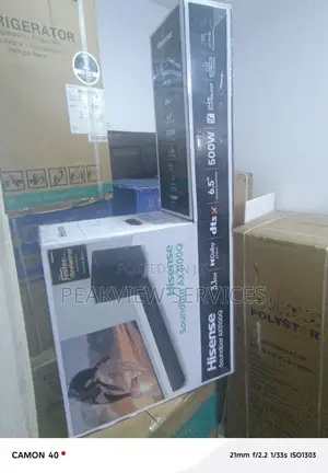 Ax3100q Hisense 500w Bar Featuring Clean Dialogue Mode