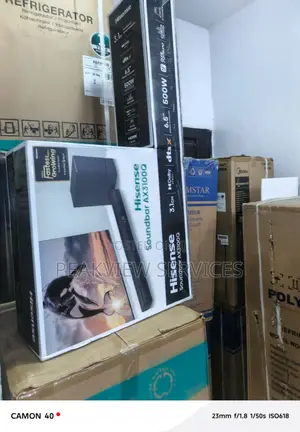 Ax3100q Hisense Soundbar 500w Featuring Low-Frequency Boost
