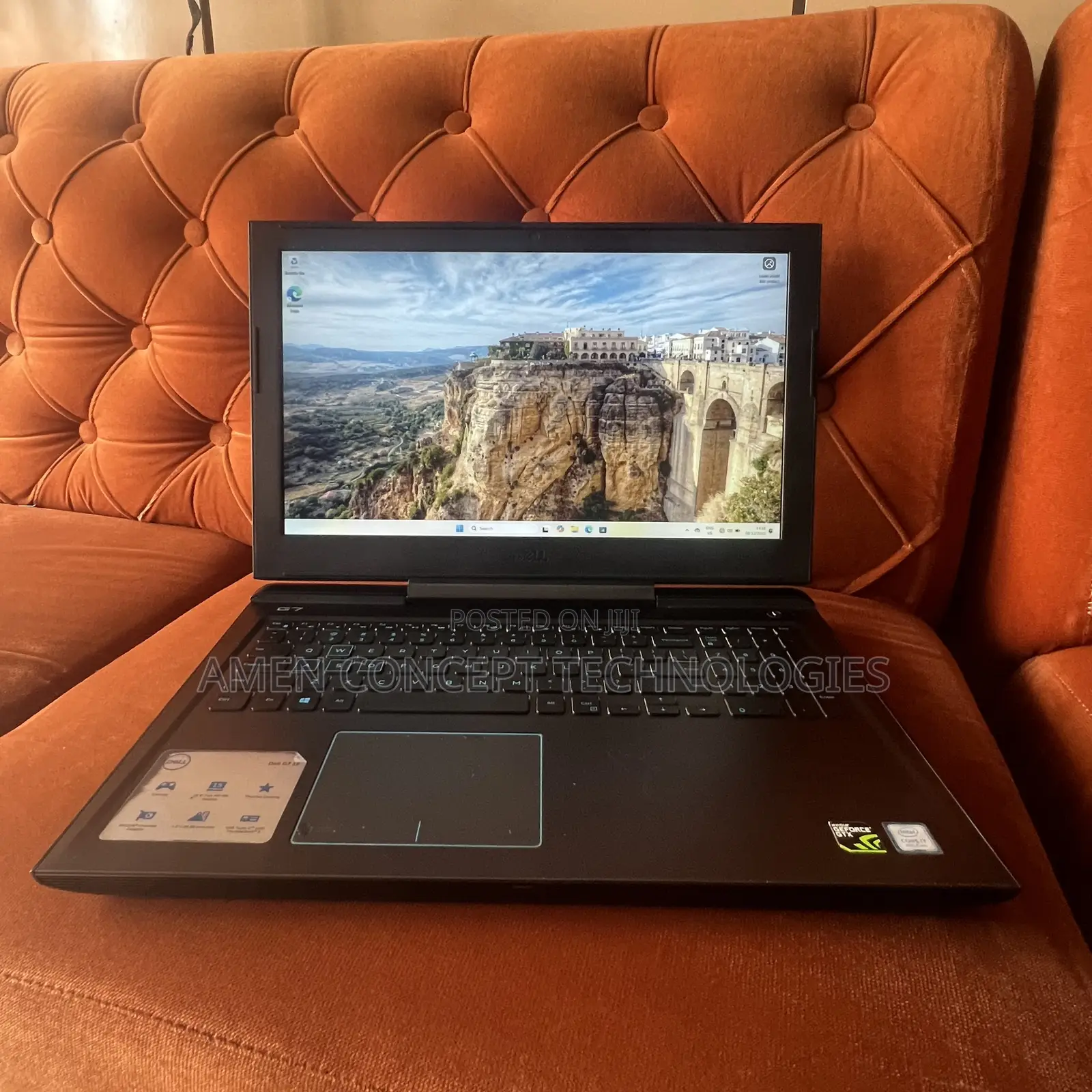 Laptop Dell G7 15 7590 16GB Intel Core i7 SSD 512GB