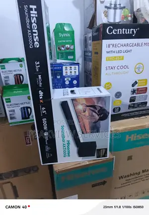 Hisense Soundbar 500w Ax3100q Featuring Wireless Sub