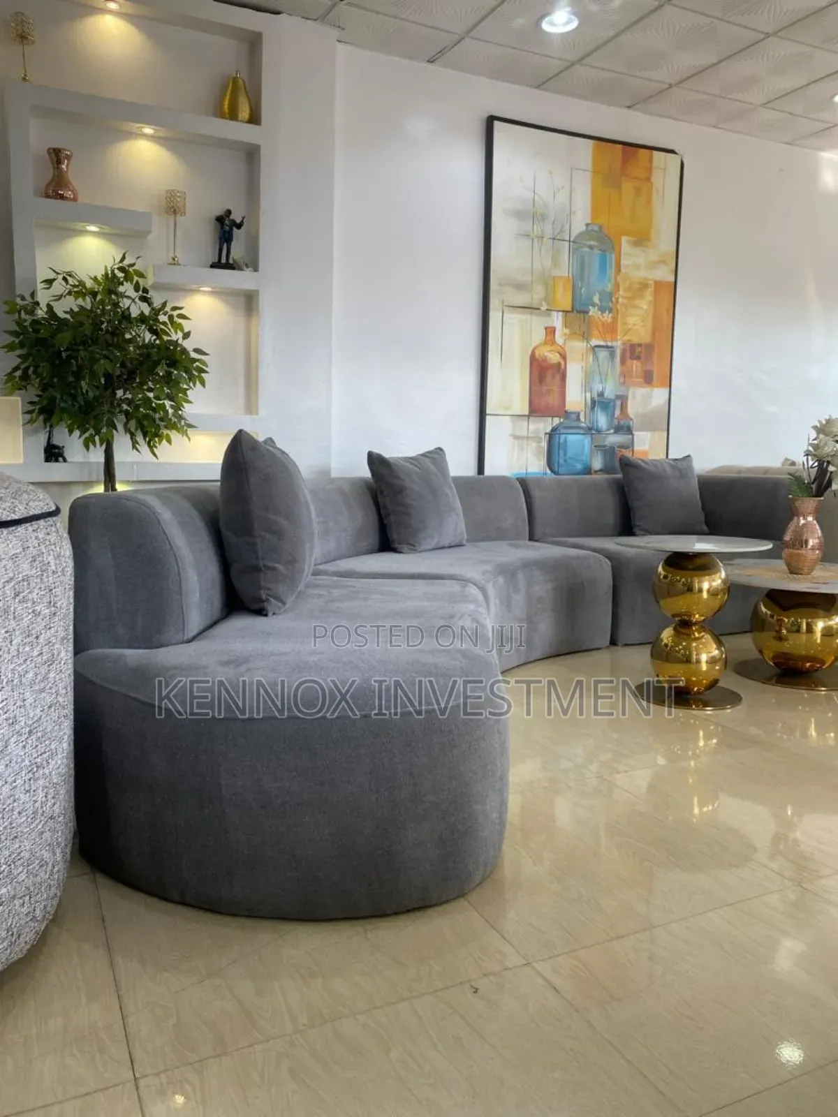7 Seater Imported L Shape