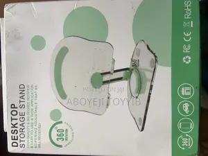 360 Rotating Acrylic Stand Foldable Adjustable Clear Tablet Stand