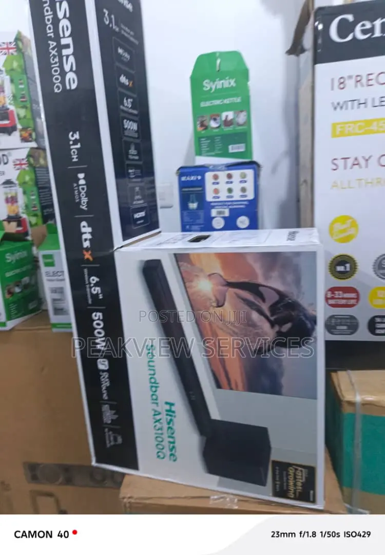 Hisense 500w Ax3100q Bar Featuring Multi-Source Input