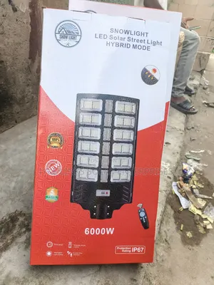 6000w All in One Solar Streets Light