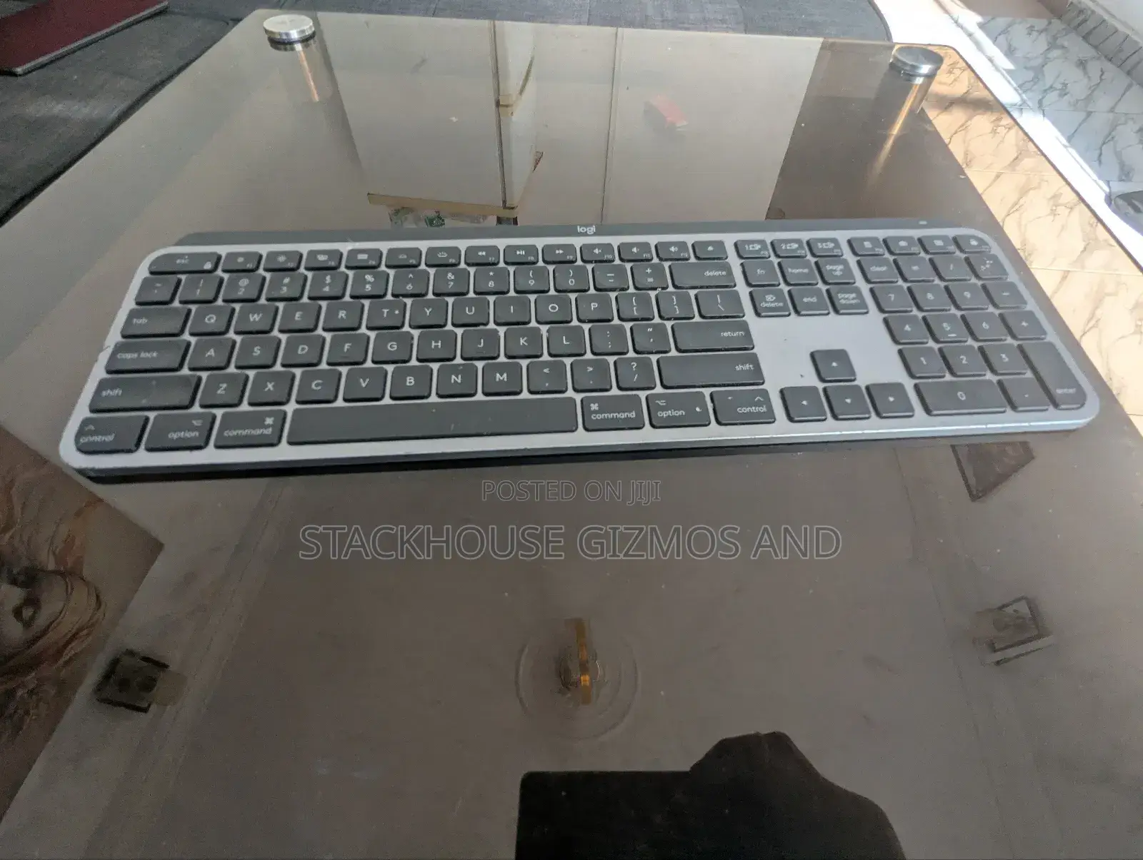 Logitech Mx-Keys (Yr0073) Wireless Backlit Keyboard - Bluetooth/Usb-C