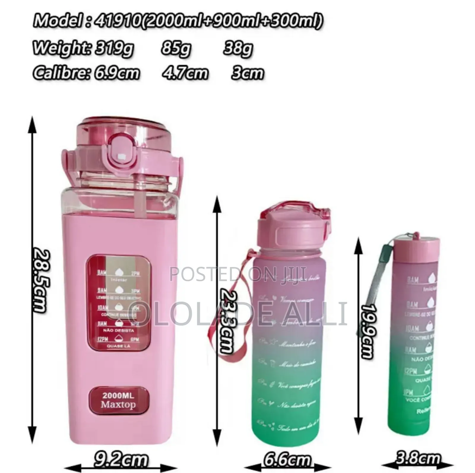 3in1 Motivational Bottle