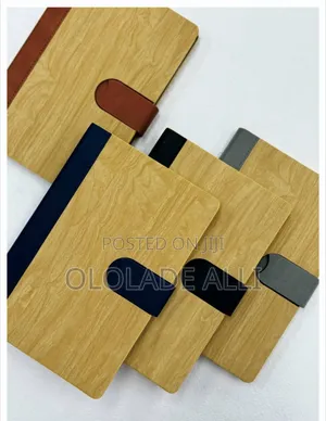 Wooden Business Notebook Customized A5