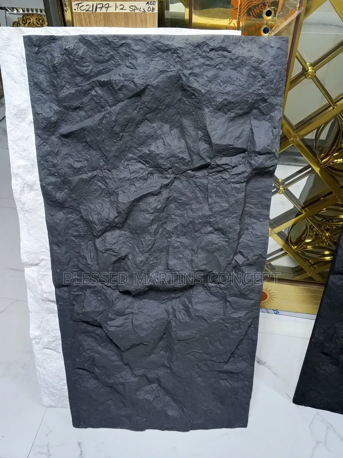 70mm Pu Stone Parnel, Good for Tv Console and Interior