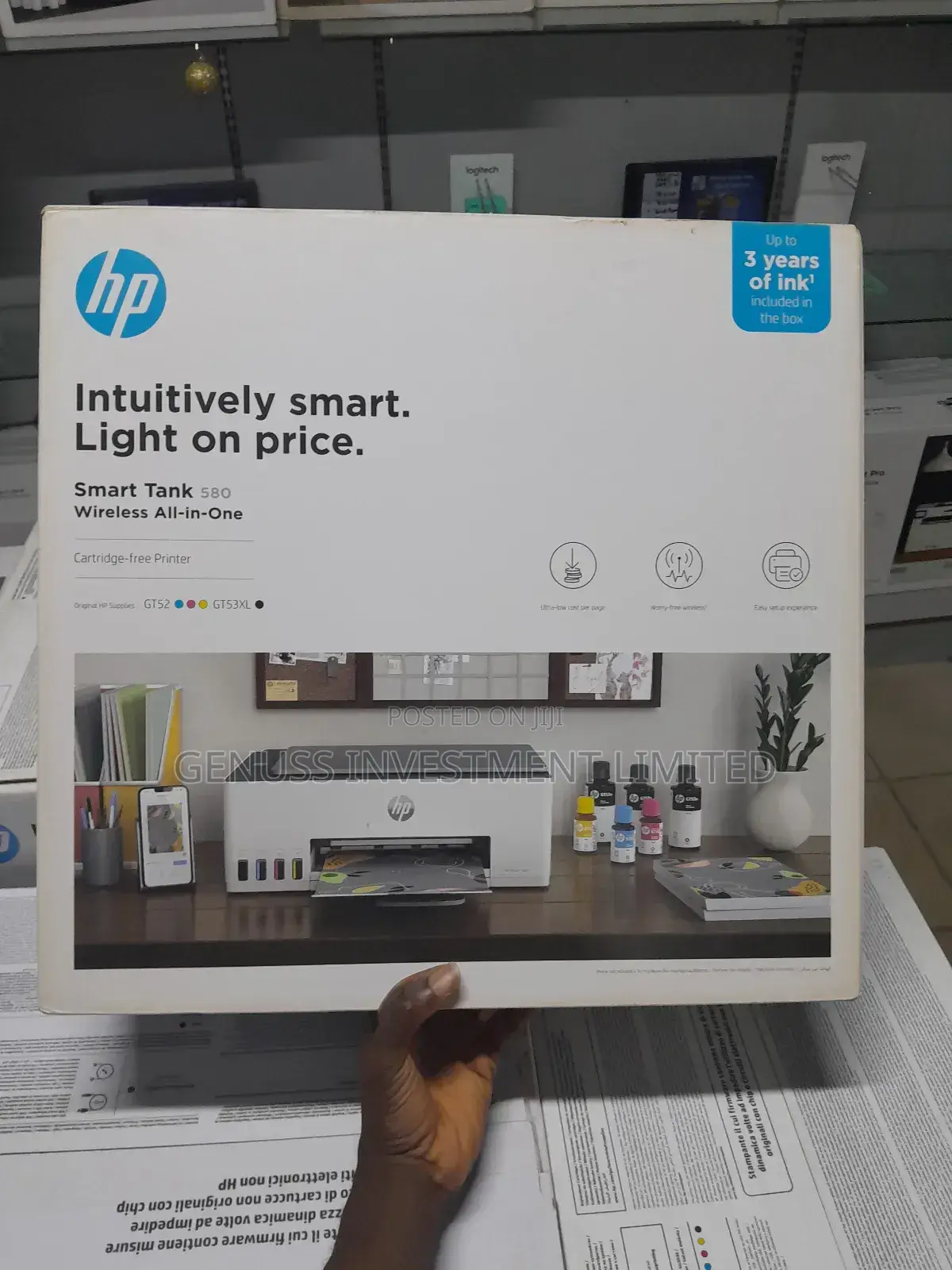 Hp Smart Tank 580 Printer