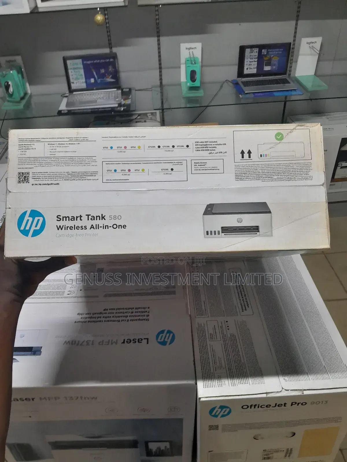 Hp Smart Tank 580 Printer
