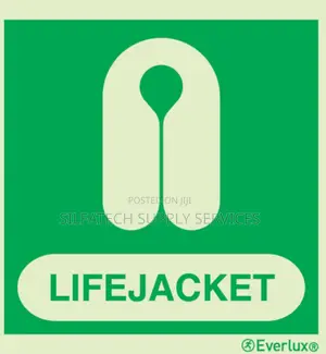 Original Safety Jacket Sign