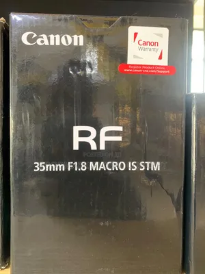 Canon Rf 35mm F/1.8 Macro Is STM Lens | Wide-Angle Half-Macro Prime