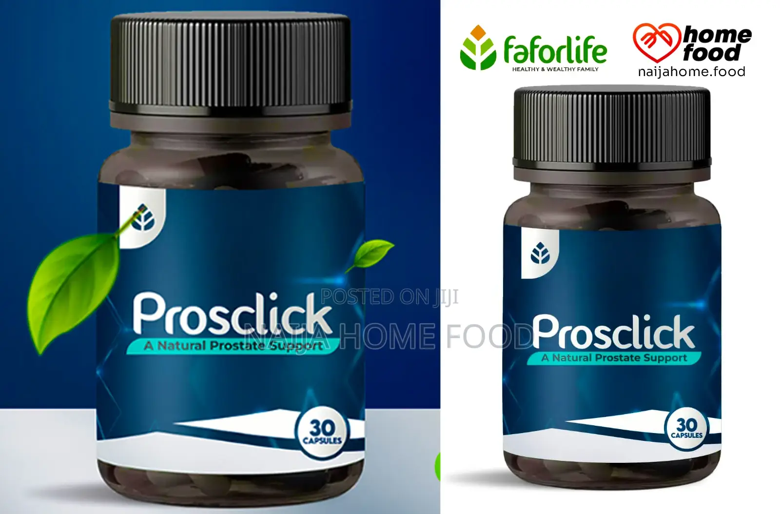 Proclick Natural Prostate Support Men's Health Supplement Fafor Life