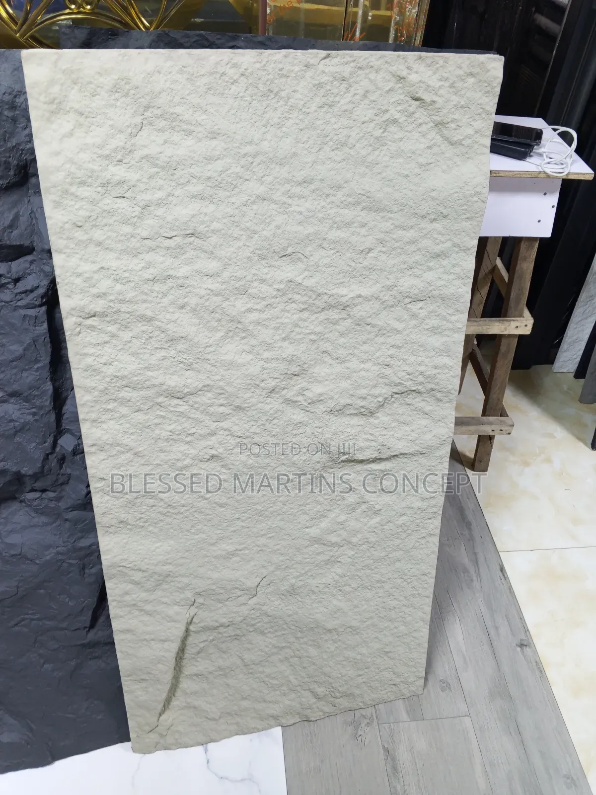 30mm Pu Stone Panel for Tv Console and Interior Walls
