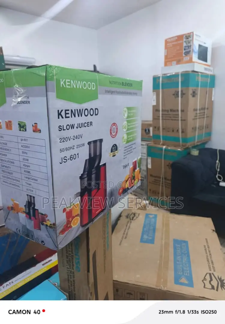 Kenwood 250w Js-601 Cold Juicing Device