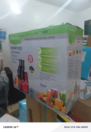 Quiet-Spin Kenwood Js-601 250w Juicer
