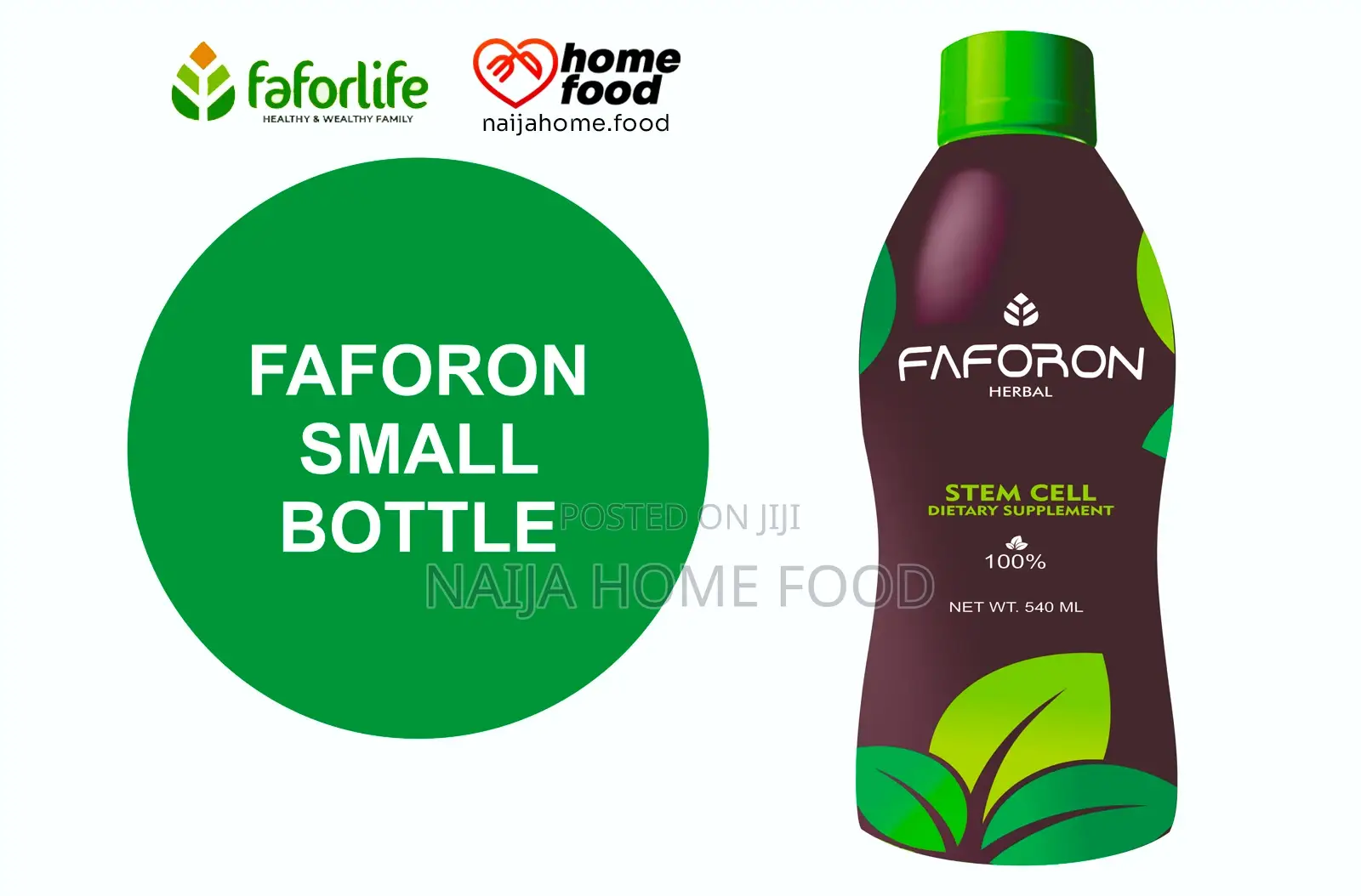 Get 25% Off Small Faforon Stem Cell Supplements by Fafor Life Today