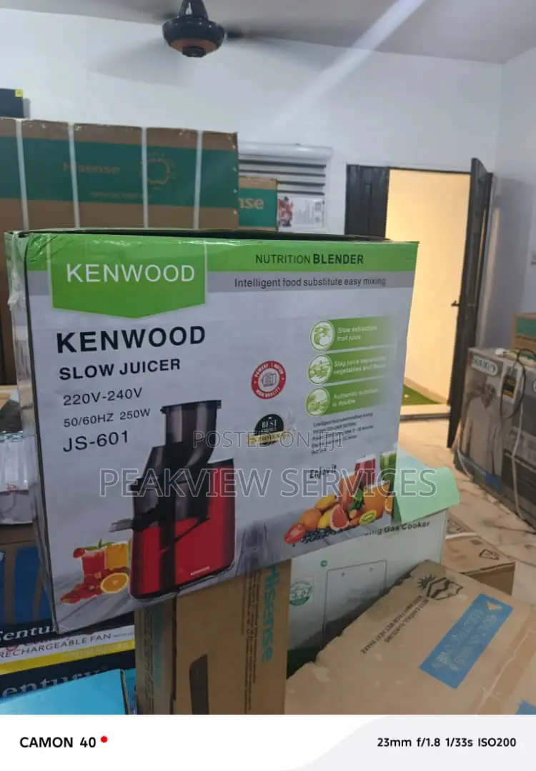Balanced-Speed Juicer Js-601 Kenwood