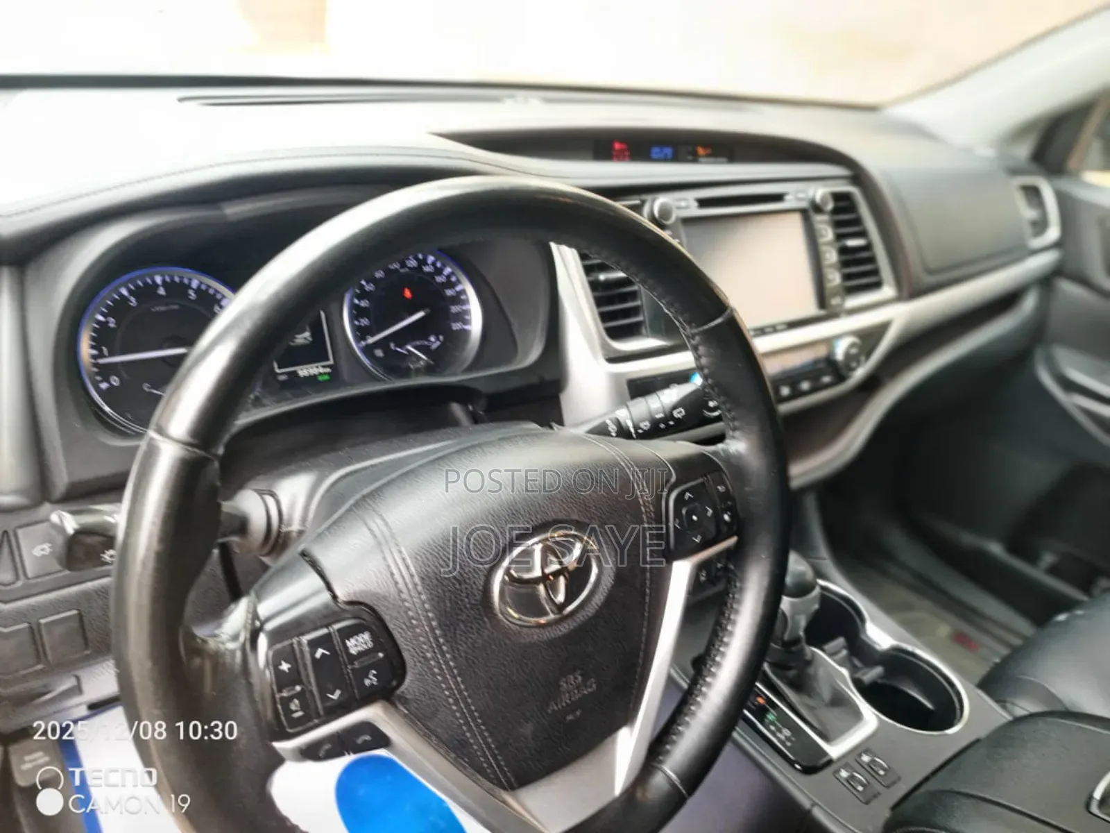 Toyota Highlander XLE 2019 Gray