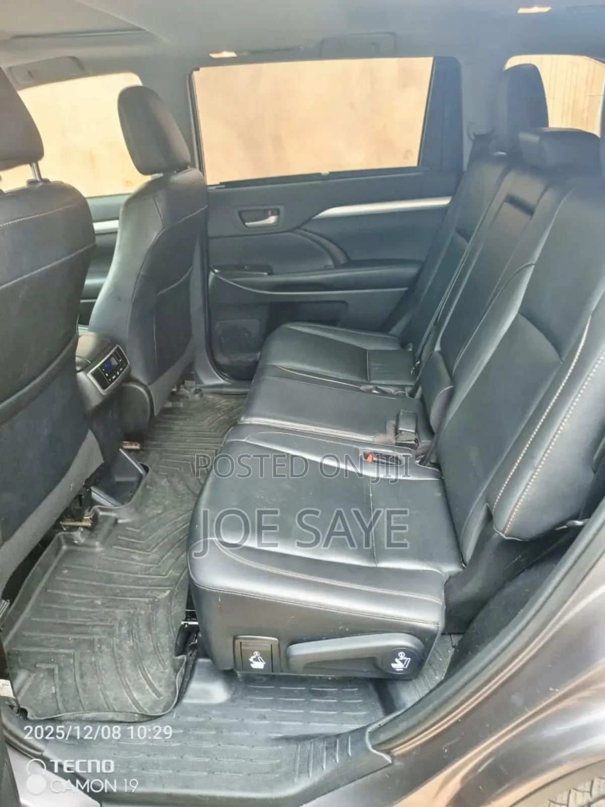 Toyota Highlander XLE 2019 Gray