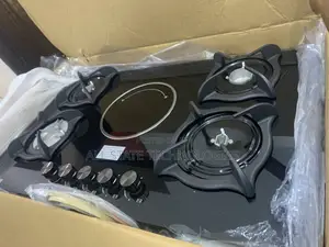 Polystar 4+1 Burner Hob With Tempered Glass Top
