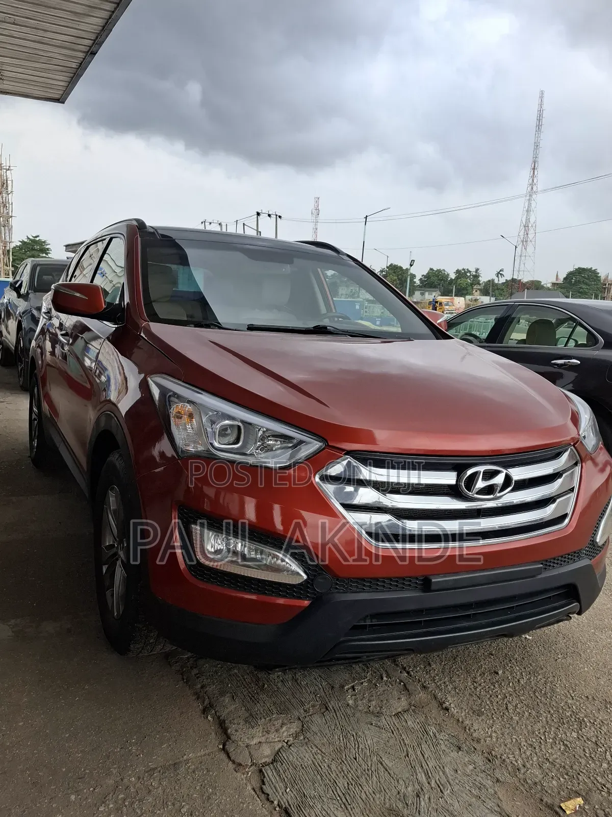 Hyundai Santa Fe 2015 Orange