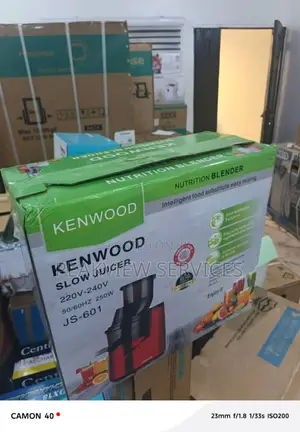 Kenwood Js-601 Soft-Press Juicer, 250w