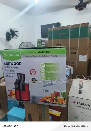 Js-601 Dual-Filter Slow Juicer by Kenwood