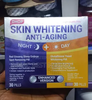 Dhop Night Double Pills Skin Whitening Anti-Aging