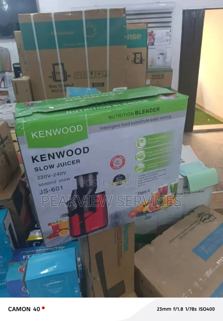 Js-601 Pulp-Managed Juicer Kenwood