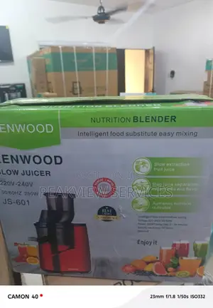 Kenwood Js-601 250w Gentle Extraction Juicer