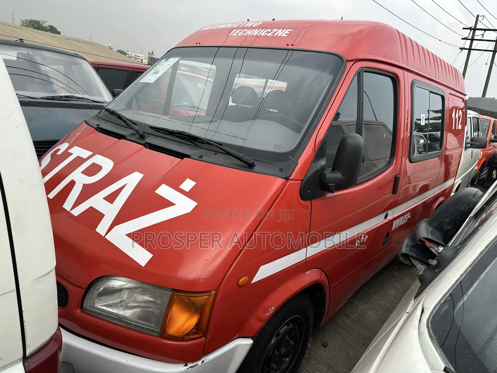 Ford Transit 2013 Red