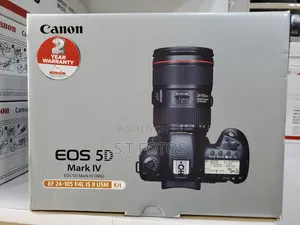 Canon Eos 5d Iv With Lens 24-105mm Ef