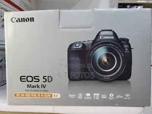 Canon Eos 5d Iv With Lens 24-105mm Ef