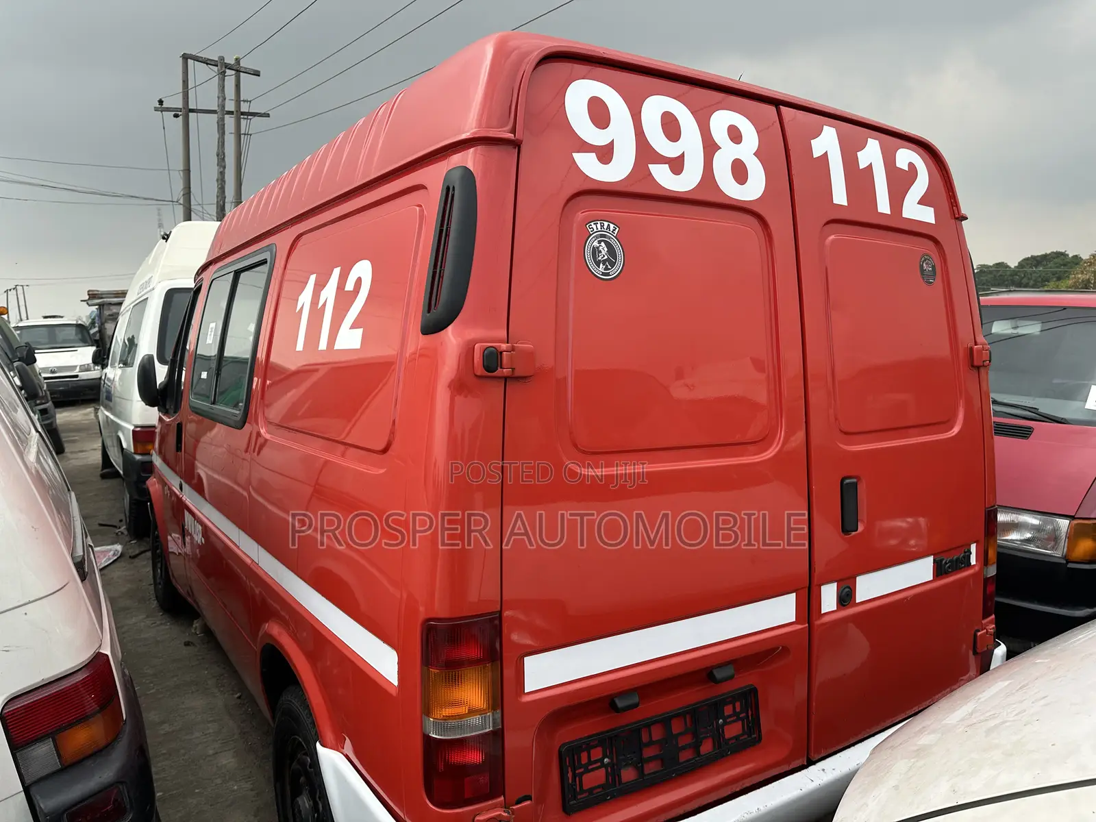 Ford Transit 2013 Red