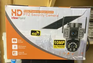 V380 Solar Powered Smart Alarm PTZ Camera