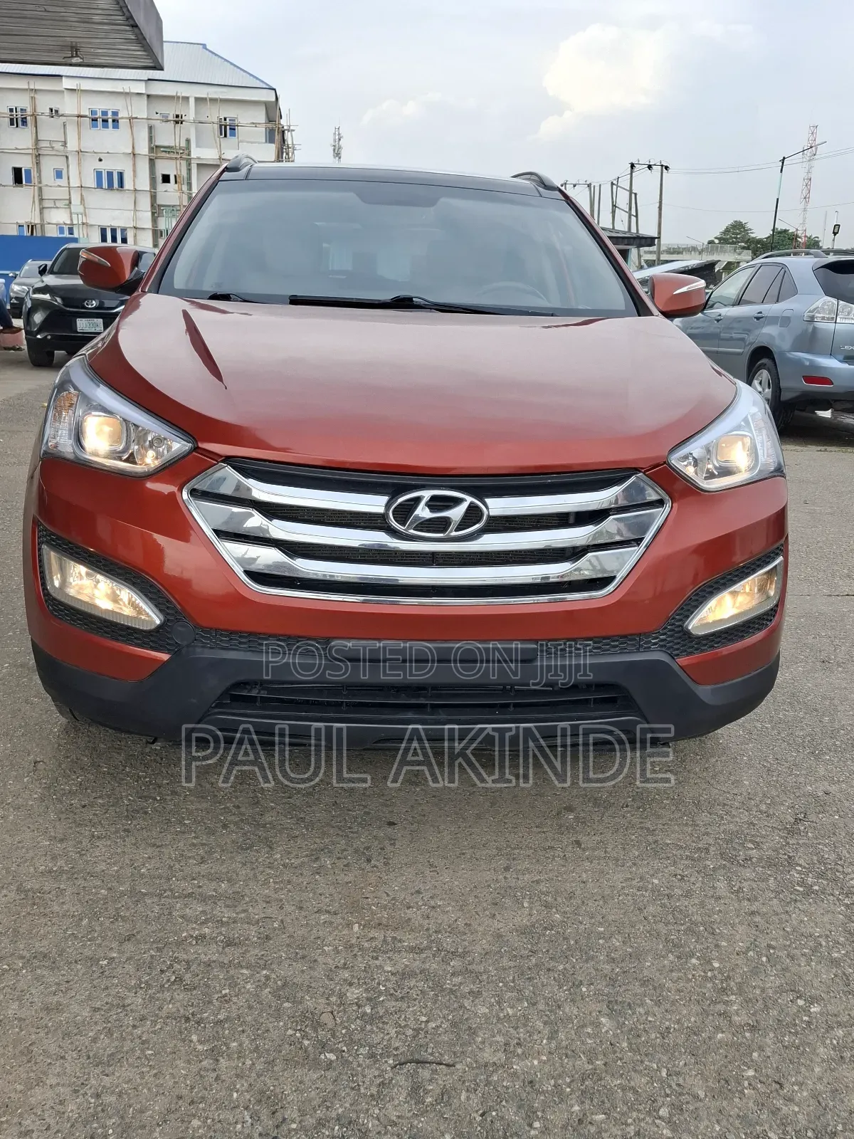 Hyundai Santa Fe 2015 Orange