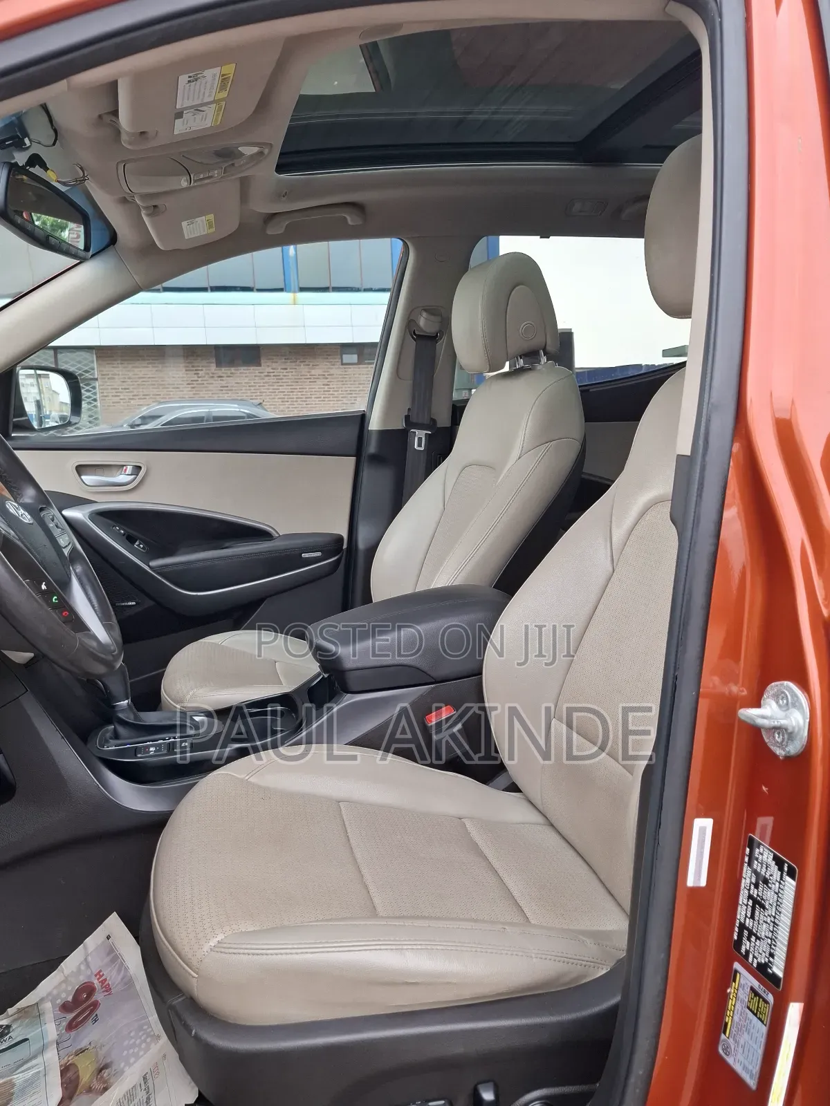 Hyundai Santa Fe 2015 Orange