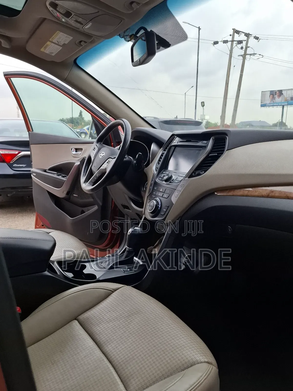 Hyundai Santa Fe 2015 Orange