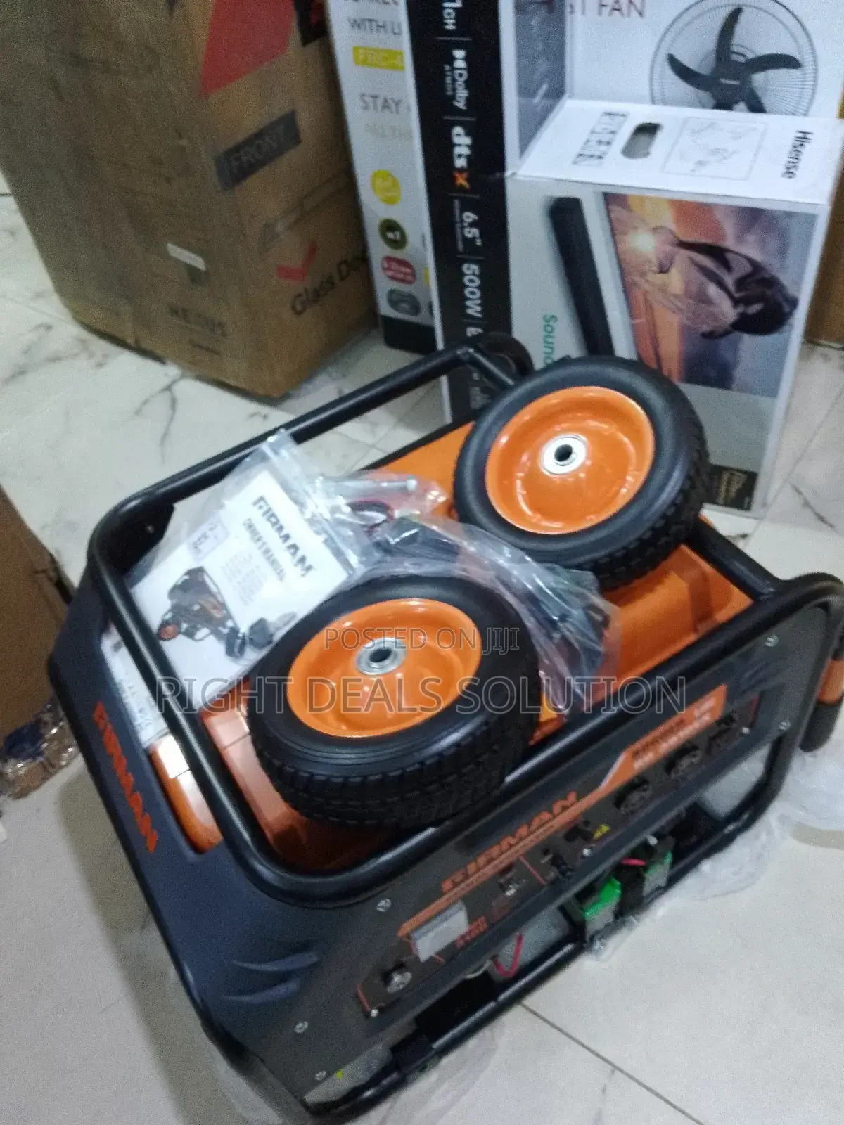 No Rope-Pulling Drama – Firman Rd-3910ex 3.1kva Remote