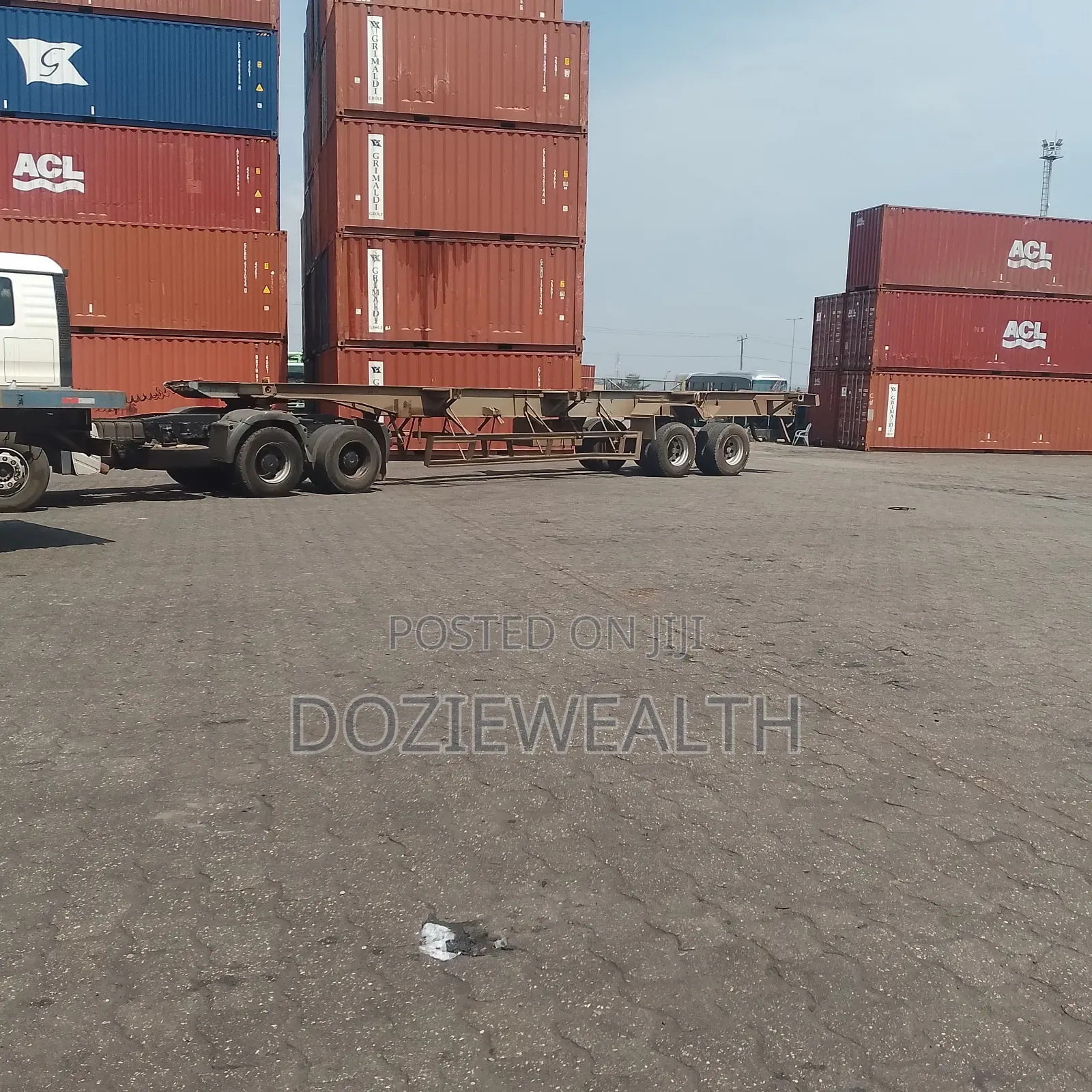 Grimaldi 20ft Empty Containers