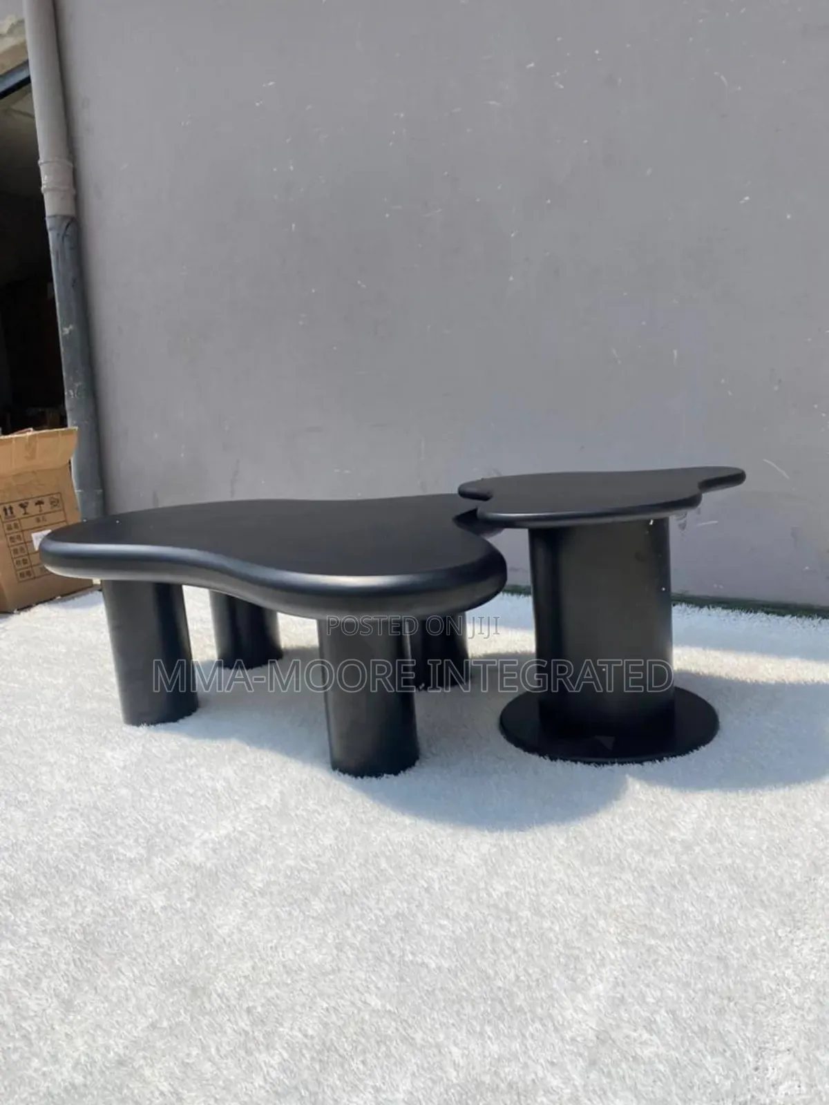 Cloud Shaped Center Table and Stool