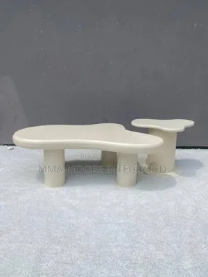 Cloud Shaped Center Table and Stool