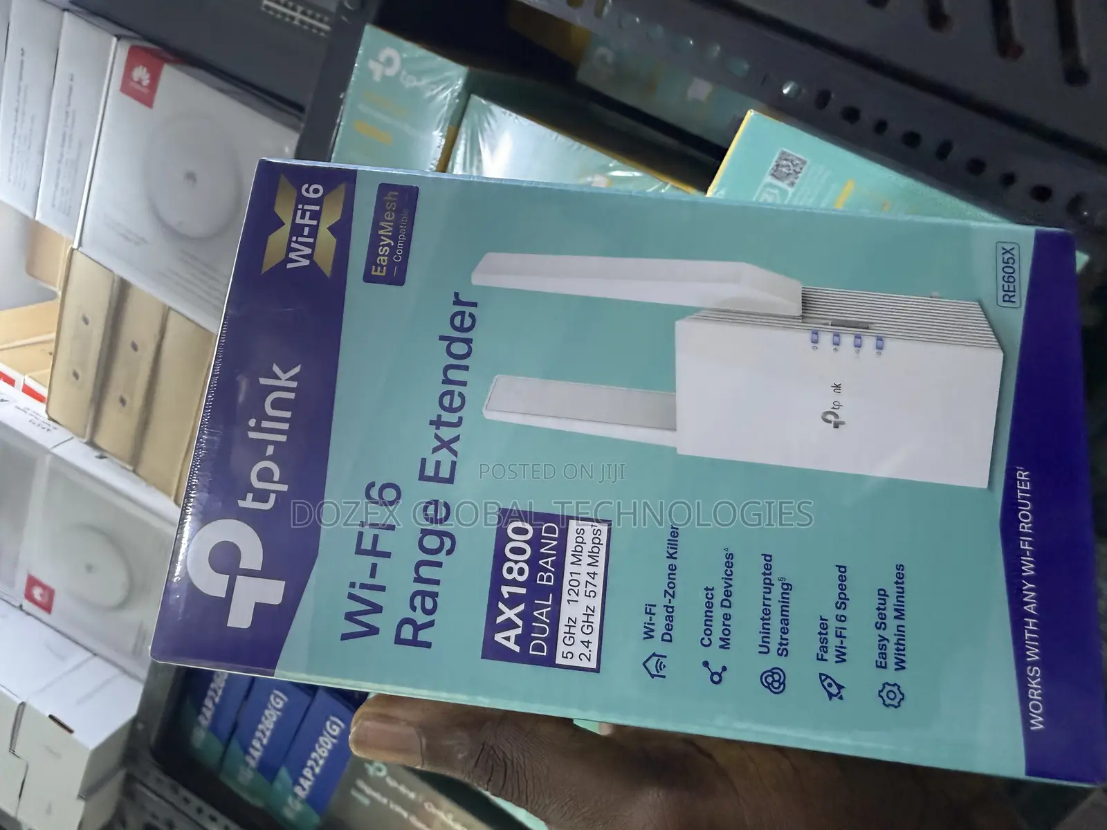 Re605x Ax1800 Wifi 6 Extender