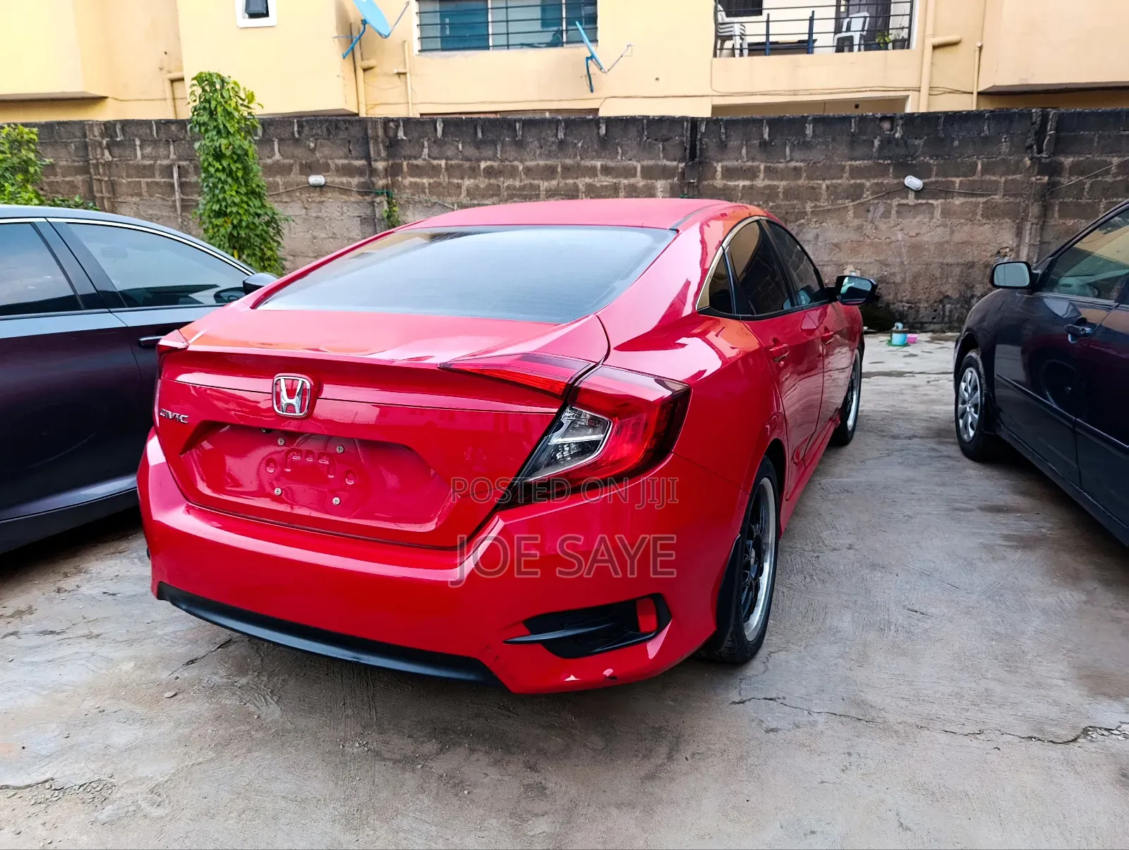 Honda Civic 2017 Red