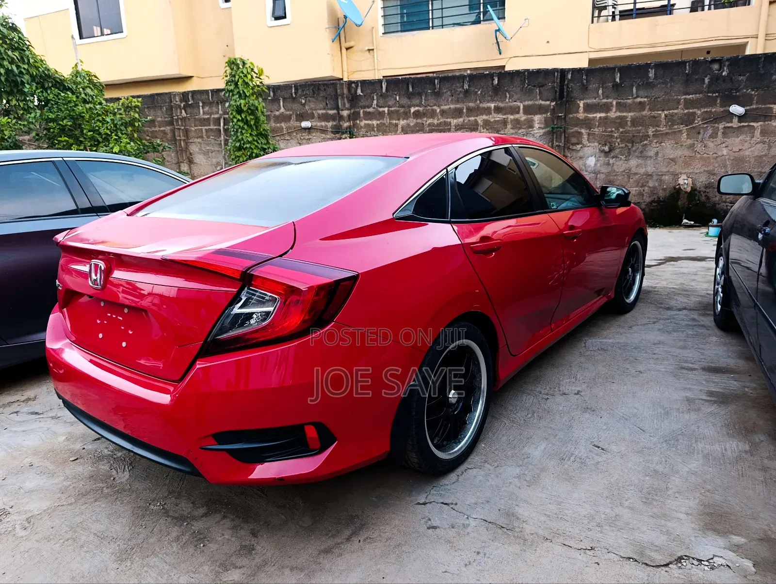 Honda Civic 2017 Red