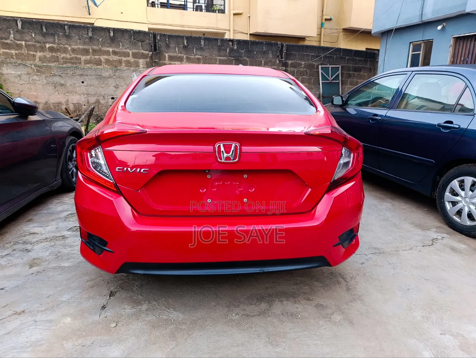 Honda Civic 2017 Red