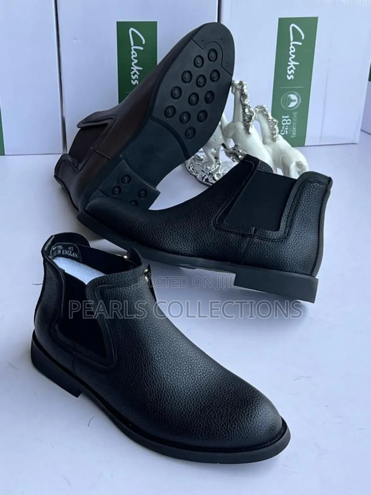 Clarks Ankle Leather Boots