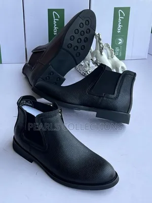 Clarks Ankle Leather Boots